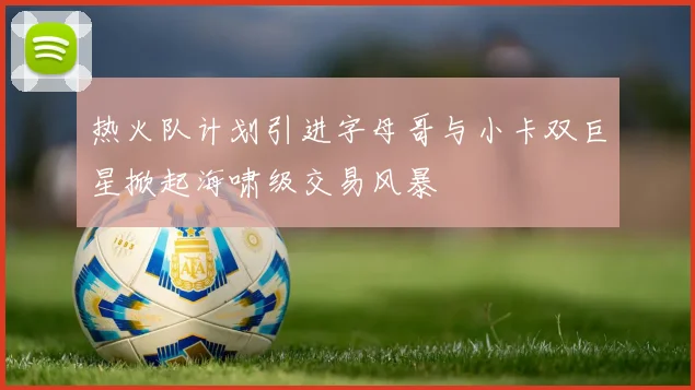 热火队计划引进字母哥与小卡双巨星掀起海啸级交易风暴